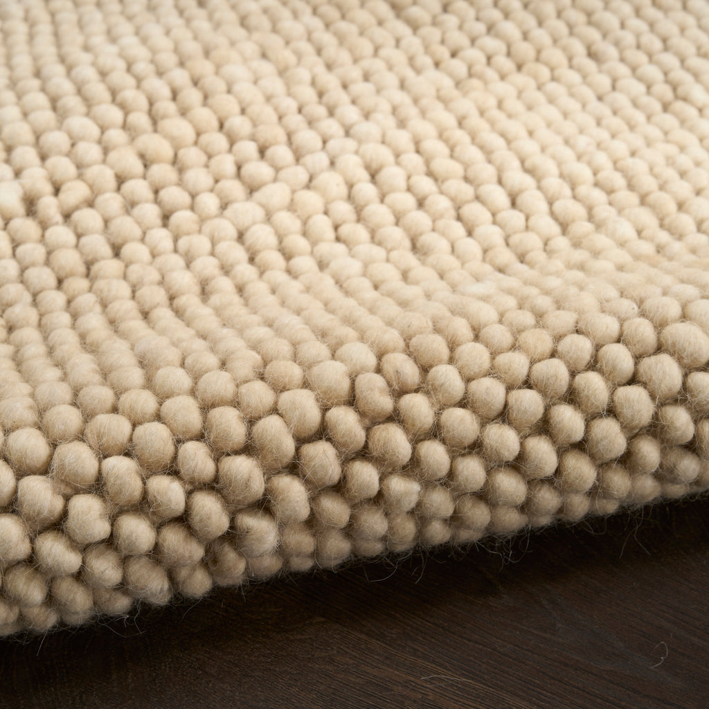 nourison pure knots knt01 beige rug