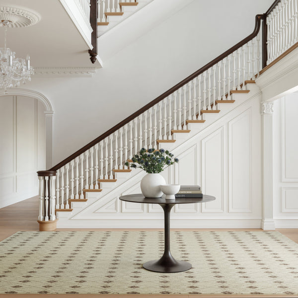 dash albert chandler da2386 tan machine washable polyester rug