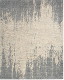 nourison harmony hay03 slate beige rug