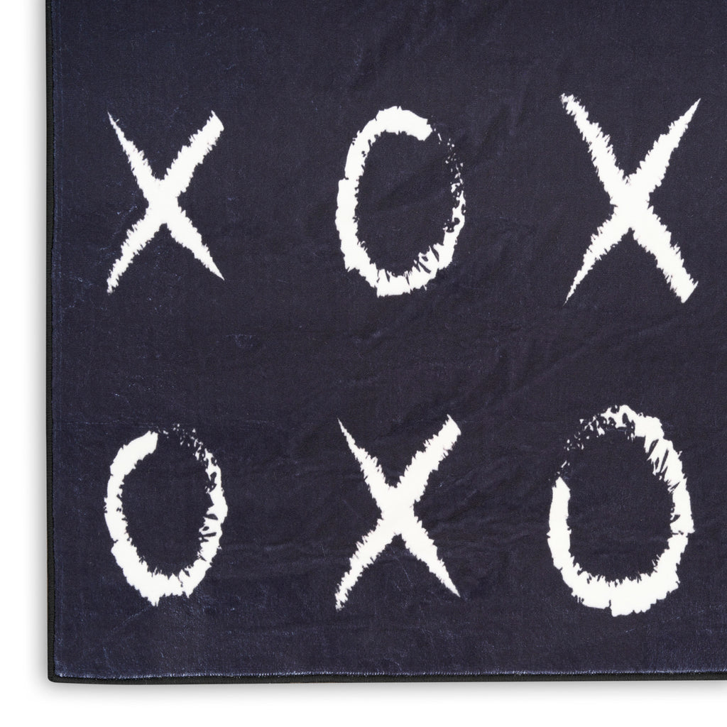 nourison imagination ima18 black rug