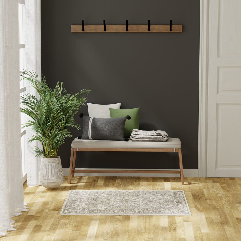 nourison dekor dek03 ivory taupe rug