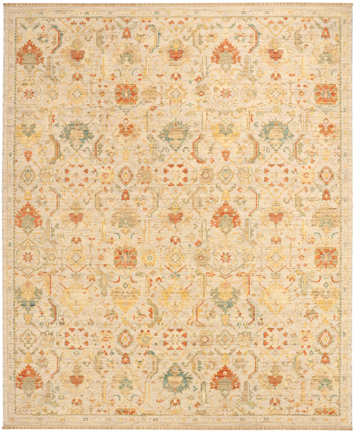 nourison antique bloom anb02 taupe multicolor rug