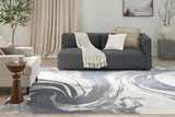 nourison astra machine washable asw15 ivory grey rug