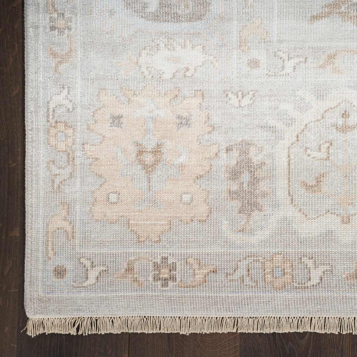 nourison aldora ald15 silver blue rug