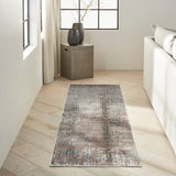 nourison ck024 irradiant irr01 black ivory rug