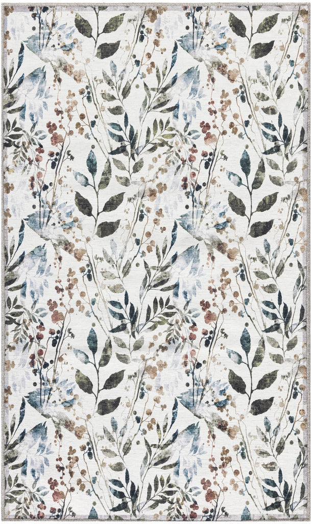 nourison nourison washables nwb05 ivory multicolor rug