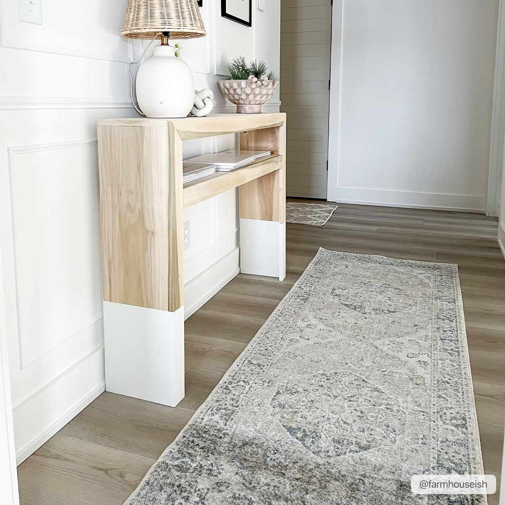 Hauteloom Rudo SLLIRUDOAA3 Gray Machine Made Polyester Rug