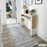 Hauteloom Rudo SLLIRUDOAA3 Gray Machine Made Polyester Rug