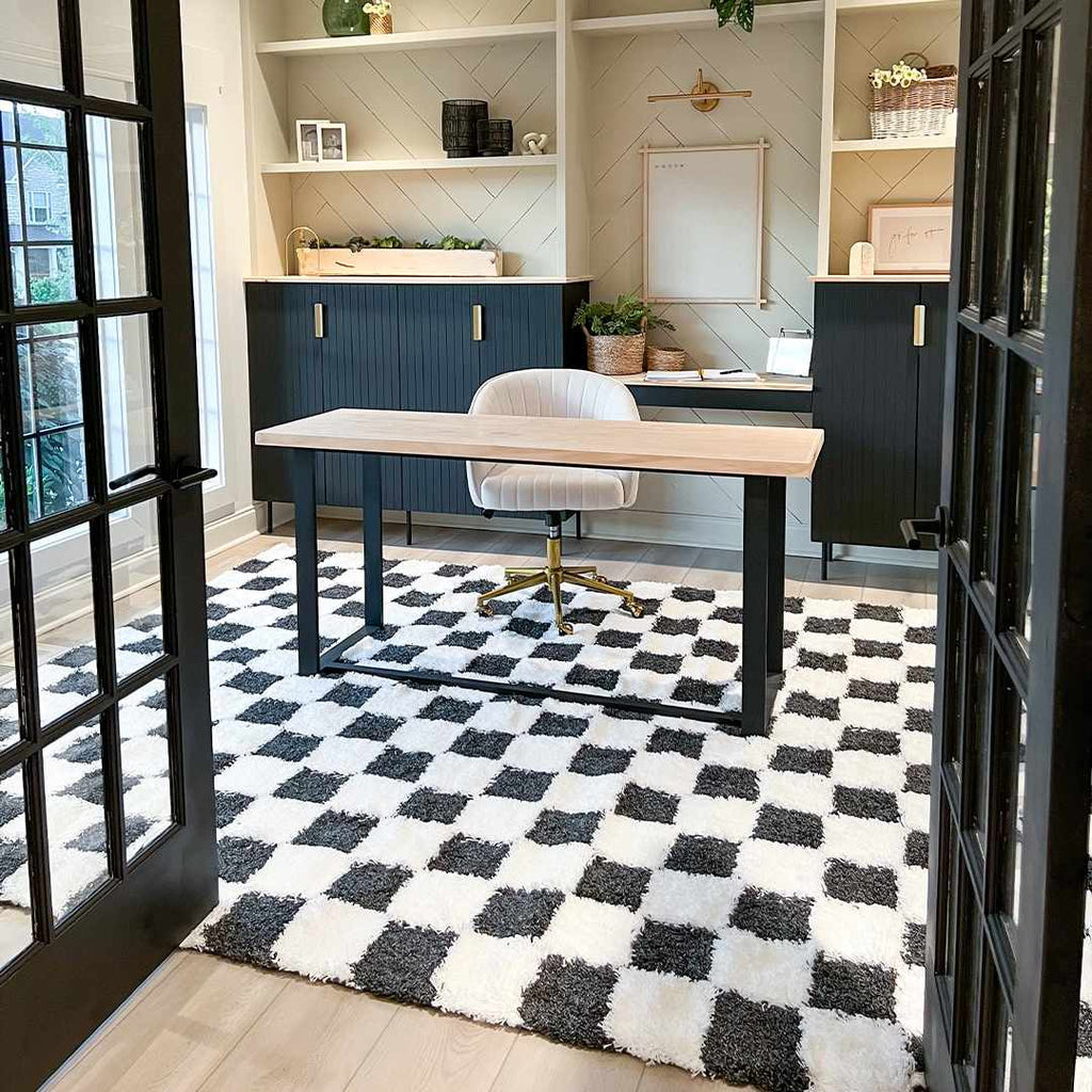 Hauteloom Atira ATIR White Machine Made Polypropylene Rug
