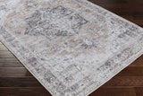 Hauteloom Fatih FATI Beige Machine Made Chenille-Polyester Rug