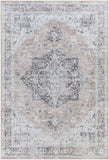 Hauteloom Fatih FATI Beige Machine Made Chenille-Polyester Rug