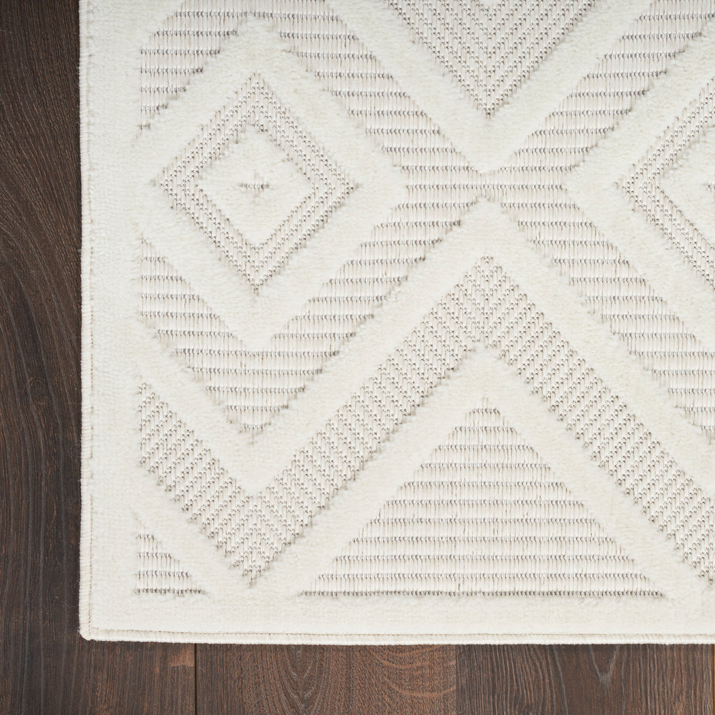 nourison versatile nrv01 ivory white rug