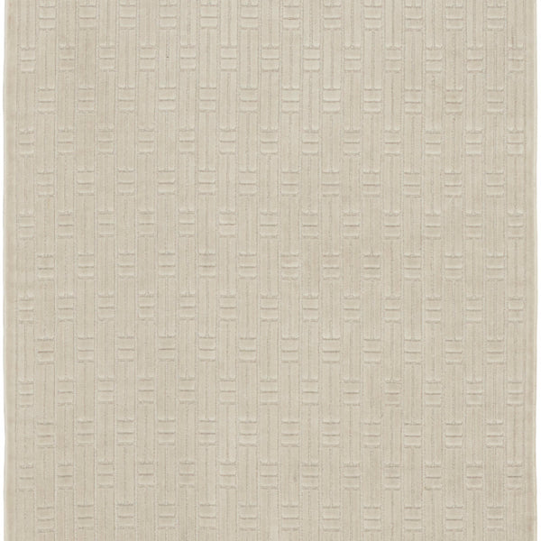 nourison washable charm wch02 silver ivory rug