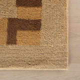 dash albert le souk 200svls09a ivory hand tufted cotton rug