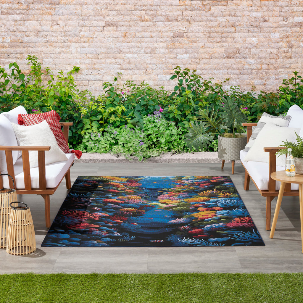 nourison color splash csp03 multicolor rug