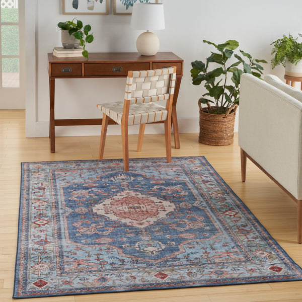 nourison fulton ful11 blue rug