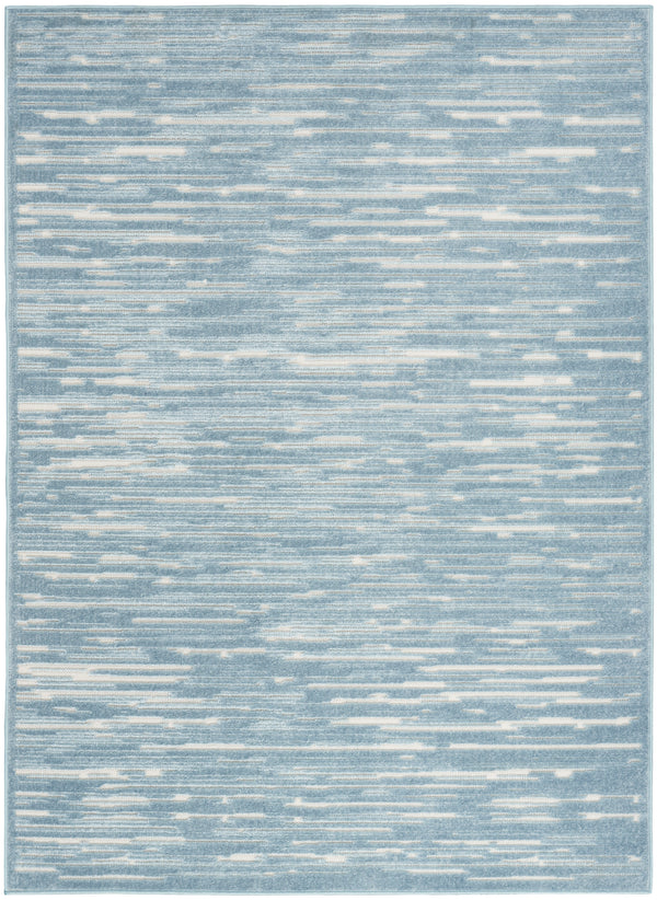 nourison care free caf04 blue rug