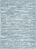 nourison care free caf04 blue rug