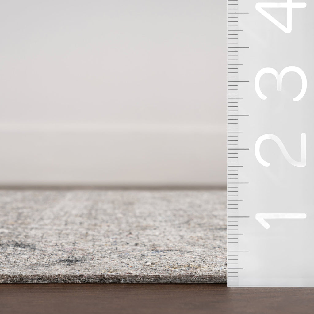 dash albert rug pads 200afpd01a grey machine made recycled synthetic fibers pad