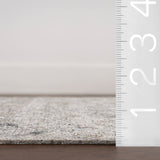 dash albert rug pads 200afpd01a grey machine made recycled synthetic fibers pad