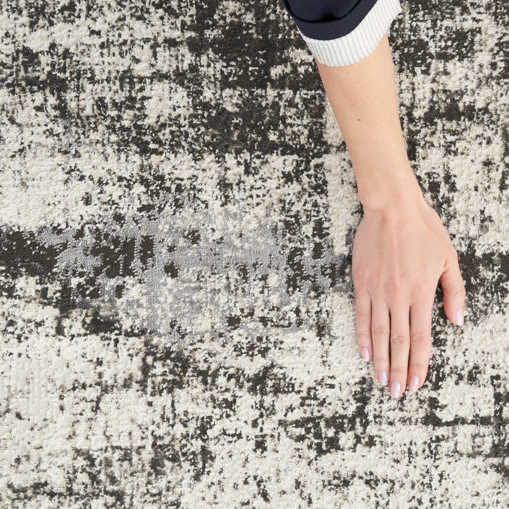 nourison desire dsr05 grey ivory rug