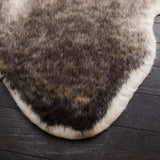 safavieh clearance faux cowhide fch203f grey rug