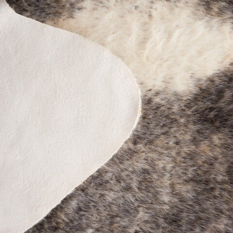 safavieh clearance faux cowhide fch203f grey rug
