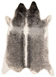 safavieh clearance faux cowhide fch203f grey rug