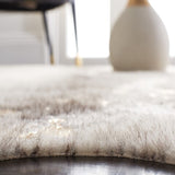 safavieh clearance faux cowhide fch205b beige rug