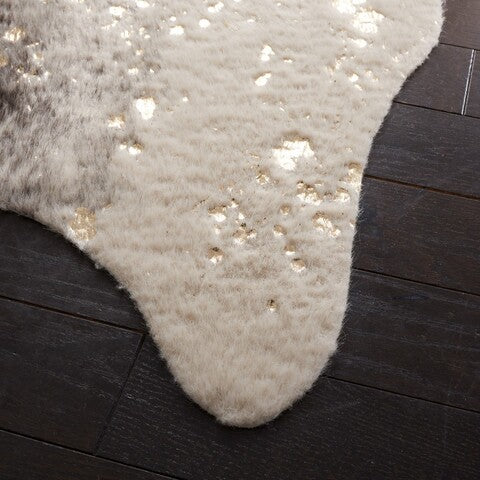 safavieh clearance faux cowhide fch205b beige rug