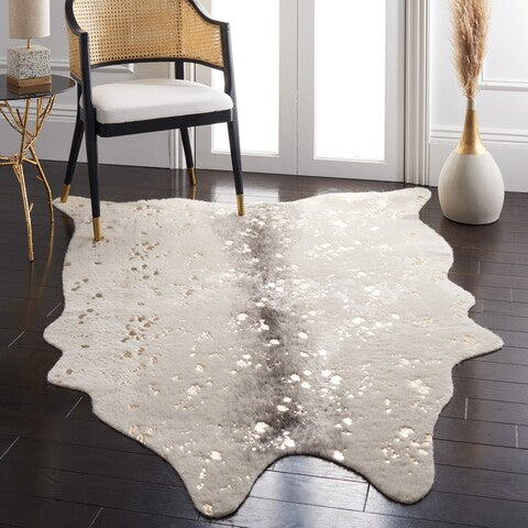safavieh clearance faux cowhide fch205b beige rug