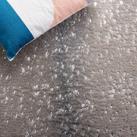 safavieh clearance faux cowhide fch206h dark grey rug