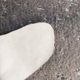 safavieh clearance faux cowhide fch206h dark grey rug
