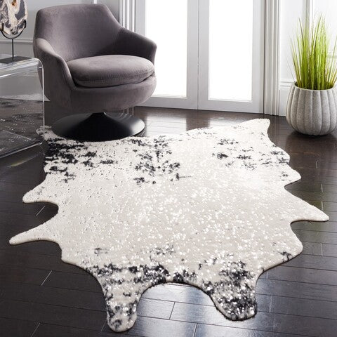 safavieh clearance faux cowhide fch207z beige rug