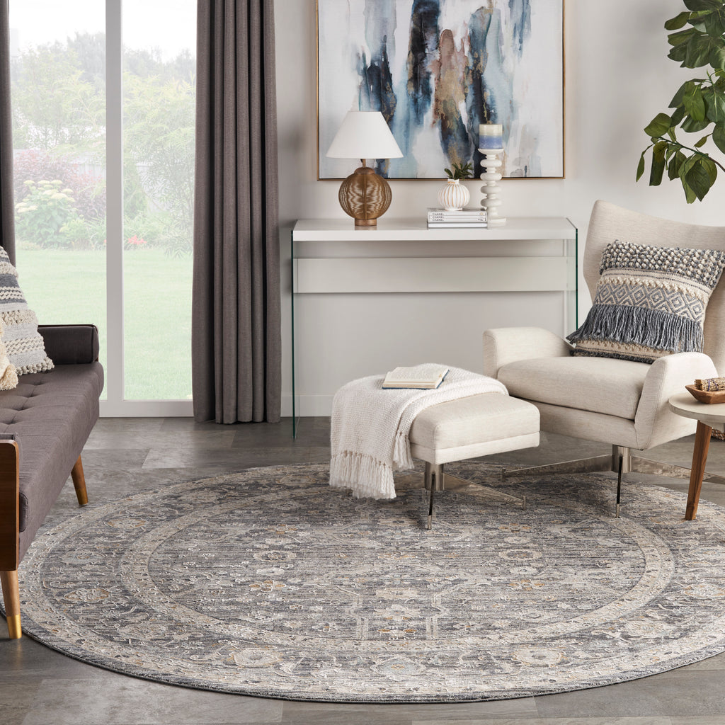 nourison lynx lnx03 slate multicolor rug
