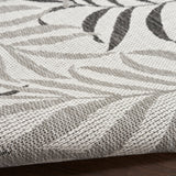 nourison garden oasis goa01 grey rug