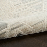 nourison serenity home srh08 beige grey rug
