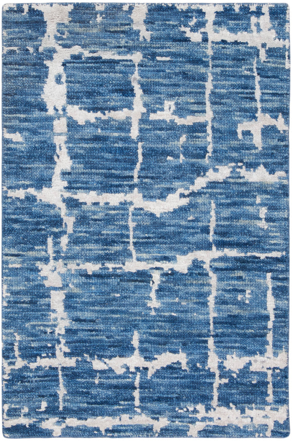 nourison luna lun02 blue silver rug