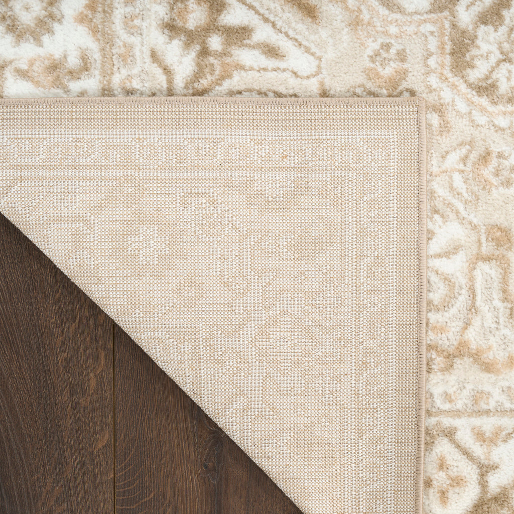 nourison dekor dek08 taupe ivory rug