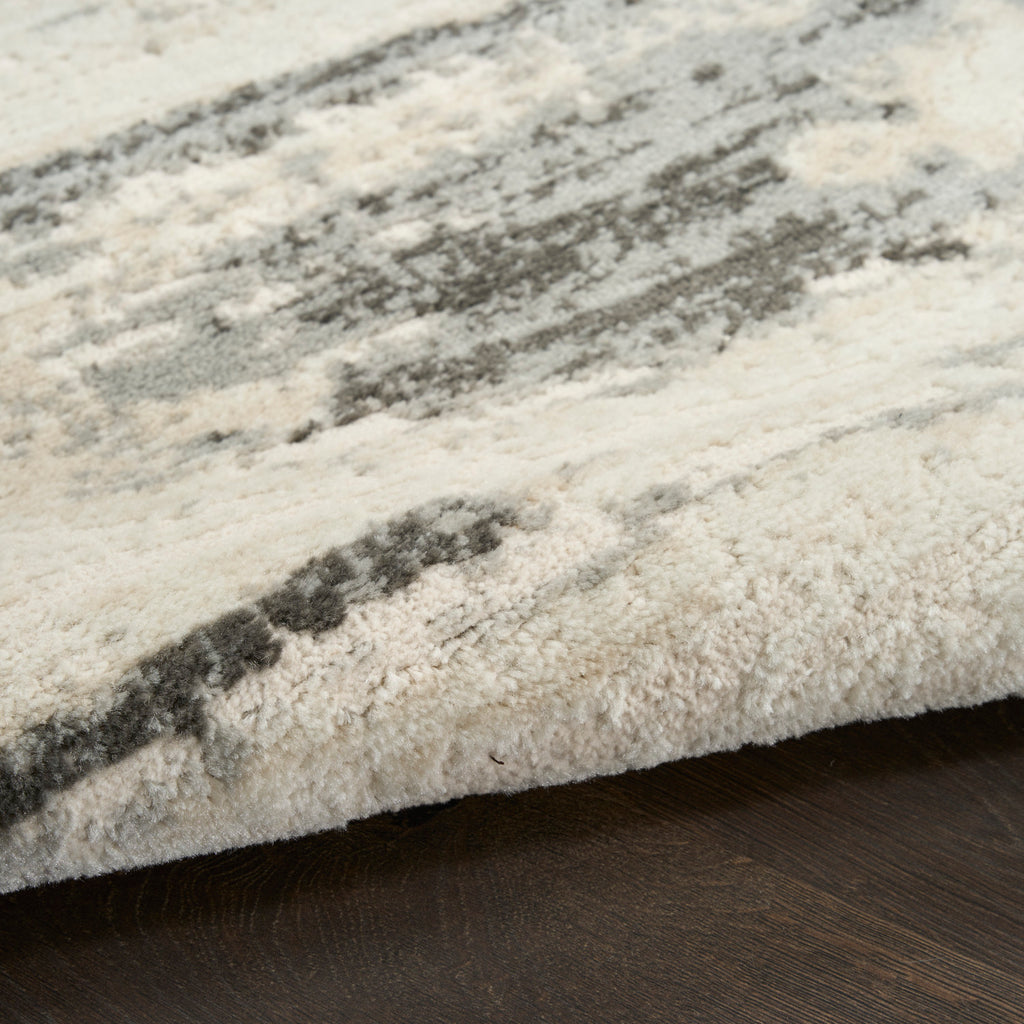 nourison serenity home srh12 grey multicolor rug