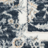 nourison dekor dek09 slate ivory rug