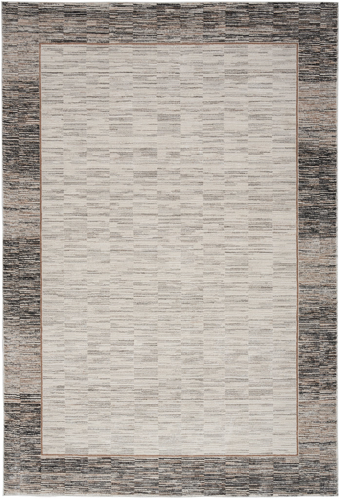 nourison desire dsr02 grey black rug