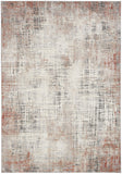 nourison ck022 infinity ifn01 rust multicolor rug