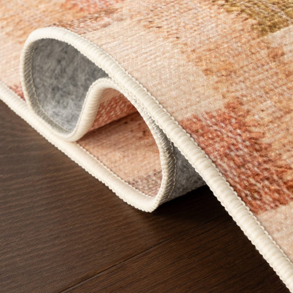 annie selke mw virey da2518 multicolor machine washable polyester rug