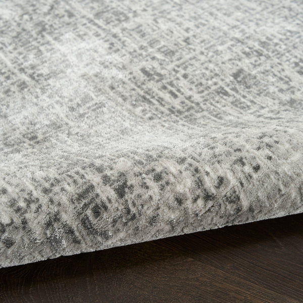 nourison grand street grn03 light grey rug