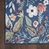nourison nourison washables nwb01 navy multicolor rug