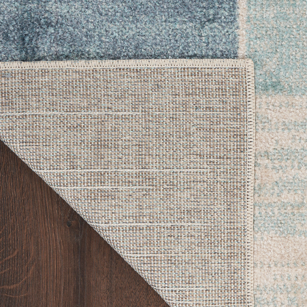 nourison astra machine washable asw09 blue ivory rug