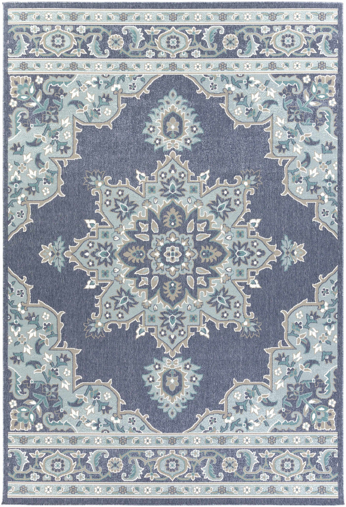 Hauteloom Ferron FERR Taupe Machine Made Olefin Rug