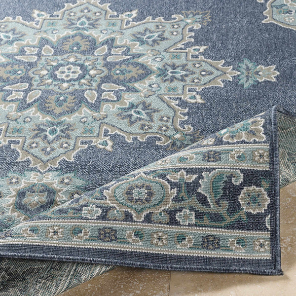 Hauteloom Ferron FERR Taupe Machine Made Olefin Rug