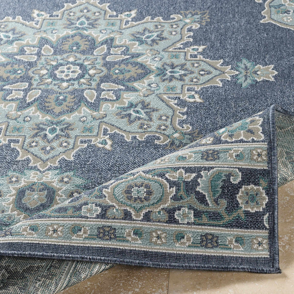 Hauteloom Ferron FERR Taupe Machine Made Olefin Rug